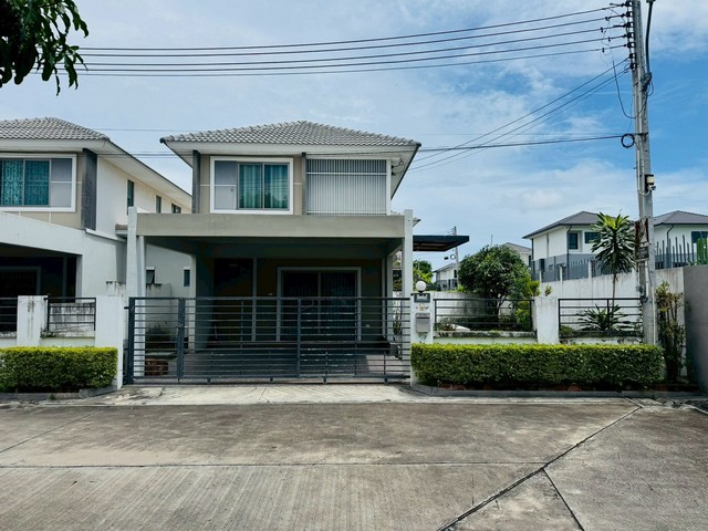 KDH0125 ขายบ้าน ไลฟ์ซิตี้โฮม 2 สุขุมวิทอ่างศิลา ขนาด 57 ตร.วา บ้านแฝด 2 ชั้น หลังริม รอรีโนเวท