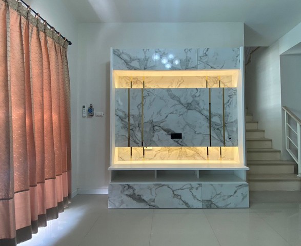 ให้เช่าทาวน์เฮ้าส์แต่งสวยเฟอร์ครบ ทาวน์เฮ้าส์ 2 ชั้น​ ในหมู่บ้านพฤกษา 86