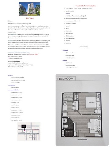 ขายคอนโด Zelle ศาลายา  ขนาด 30 ตารางเมตร ตกแต่งพร้อมอยู่ เฟอร์นิเจอร์ครบ