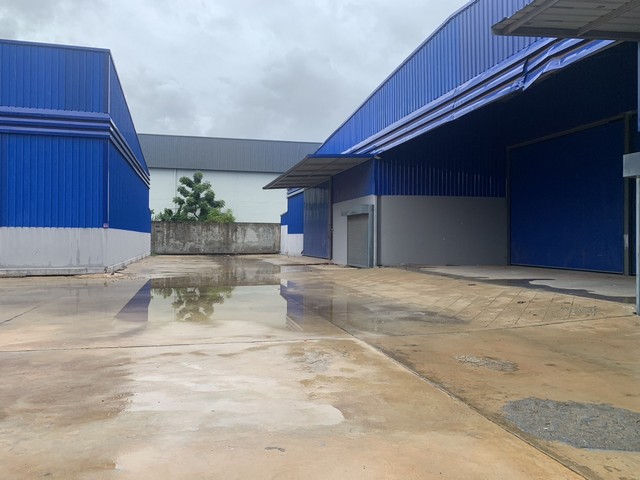 ให้เช่าโกดังสร้างใหม่  1,600 ตารางเมตร มีออฟฟิศ  ต.พันท้ายนรสิงห์ สมุทรสาคร  รถคอนเทนเนอร์เข้าได้