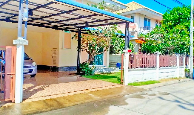 100ไร่คาเฟ่ 1.5กม. บ้านเกาะ  ให้เช่าบ้านเดี่ยวหรู 2ชั้น 60ตร.วา. 240ตร.ม. วัดป่ามหาไชย 540ม. จัดเต็มเฟอร์ 3-4นอน 3น้ำ นิคมสมุทรสาคร 