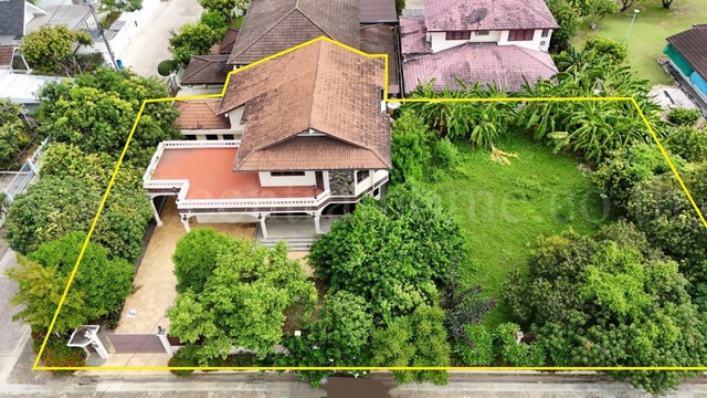 บ้านเดี่ยว 257 ตร.วา ชวนชื่น กรีน วิลล์ พุทธมณฑลสาย 2 หลังมุม 