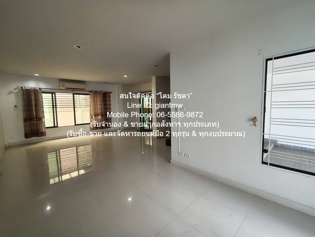 ขายทาวน์โฮม 2 ชั้น ในหมู่บ้านหรู ตรงข้ามสนามบินดอนเมือง 30 ตร.ว. 3 น 3 น้ำ 2 จอดรถ ราคา 3.20 ล้านบาท