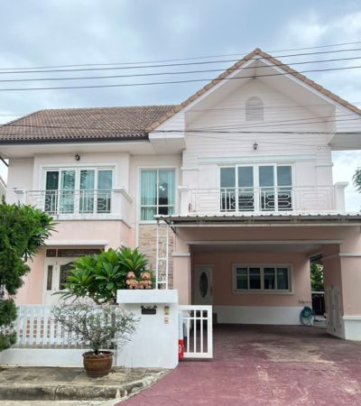 บ้านเดี่ยว 2 ชั้น สไตล์ไทยคลาสสิก ในโครงการ ปาล์มสปริงส์คันทรีโฮมส์ ใกล้ รร.นานาชาติ UCIS, ABS, ACIS 5 นาที