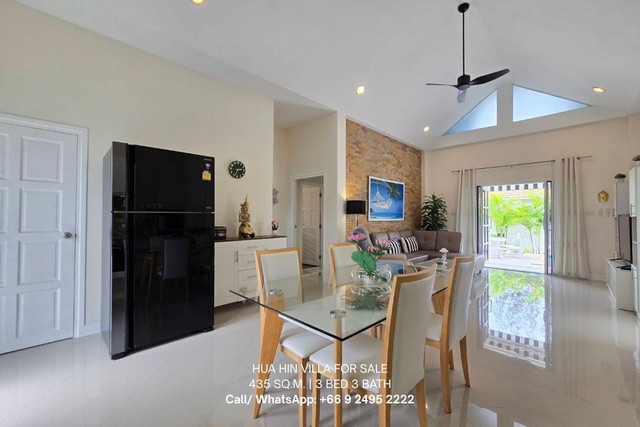 ขายบ้าน 3 ห้องนอน 3 ห้องน้ำ พร้อมสระส่วตัวที่หัวหิน ชะอำ