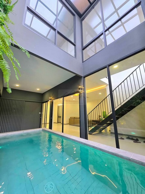 ขายบ้านเดี่ยว Private Luxury Pool Villa 3 ห้องนอน ซอยสุขุมวิท 60/1 ใกล้ BTS บางจาก บ้านเดี่ยวสไตล์เรียบหรู พร้อมสระว่ายน้ำส่วนตัว