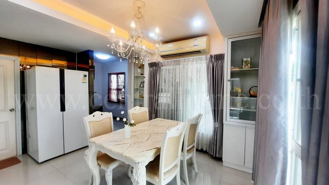 ฺB1 บ้านเดี่ยว ภัทรีดา วิลล่า ปทุมธานี หลังริม เฟอร์ครบ ราคาถูกที่สุด