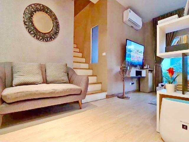 รามอินทรา MRT ตลาดมีนบุรี 1.3กม.ให้เช่า​ทาวน์โฮมหรู 2 ชั้น 18 ตร.วา.​144 ตร.ม.3นอน 2น้ำ พร้อมเฟอร์  รพ.นวมินทร์ 1.5 กม