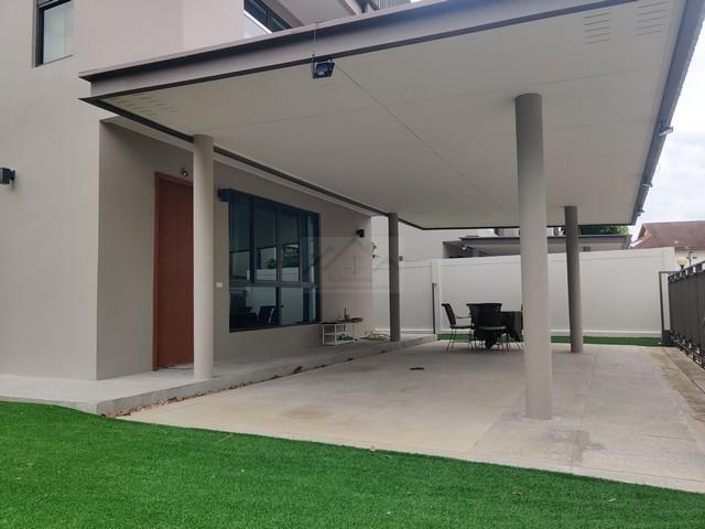 P882 ขาย ให้เช่า บ้านเดี่ยว 3 ชั้น หลังริม โครงการ AQ ARBOR เอคิว อาร์เบอร์ สวนหลวง ร.9 – พัฒนาการ ถ.เฉลิมพระเกียรติ ร.9 ซอย 48 พร้อมอยู่