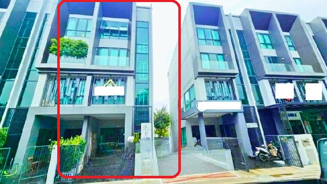  ถ.สรงประภา ลิฟท์พร้อม แฮปปี้ อเวนิว ดอนเมือง 800 ม.โฮมออฟิศ 4ชั้น 4นอน 6น้ำ หลังหัวมุมติดสวน 23ตร.วา. 360ตร.ม. 8 แอร์ รร.นานาชาติฮาร์โรว์ 