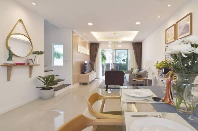 ทาวน์โฮม 2 ชั้น ทำเลดี พร้อมผู้เช่า โครงการ พฤกษาวิลล์75 แม่เหียะ