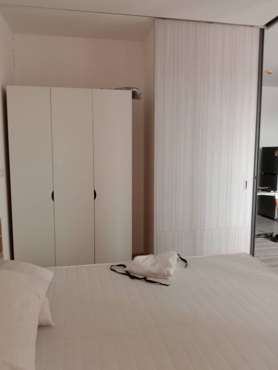 ให้เช่าคอนโด Grow รัตนาธิเบศร์ ติดสถานีรถไฟฟ้าสายสีม่วง (MRT ไทรม้า) เพียง 20 ก้าวจากโครงการ  ต.ไทรม้า อ.เมืองนนทบุรี จ.นนทบุรี