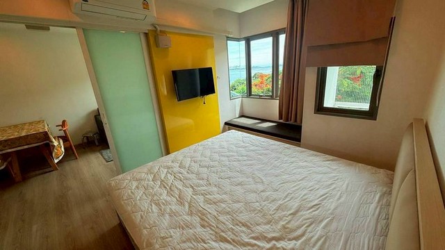 ให้เช่าถูก! คอนโดริมทะเล ศรีราชา ซันไรซ่าศรีราชา ชั้น 4 วิวสวน เห็นทะเล TP-C1443