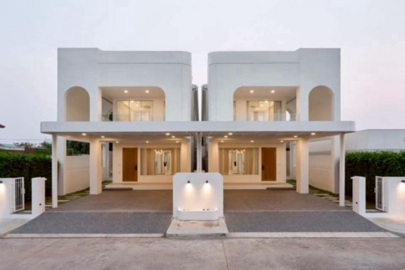 บ้านพูลวิลล่าหรู 12.9 ล้าน 63 ตรว. 4 นอน 5 น้ำ #WorldClubLand #หางดง บ้าน 2 ชั้น #Modern Luxury Style หรูหรามีระดับ โดดเด่นด้วยเส้นโค้งมน