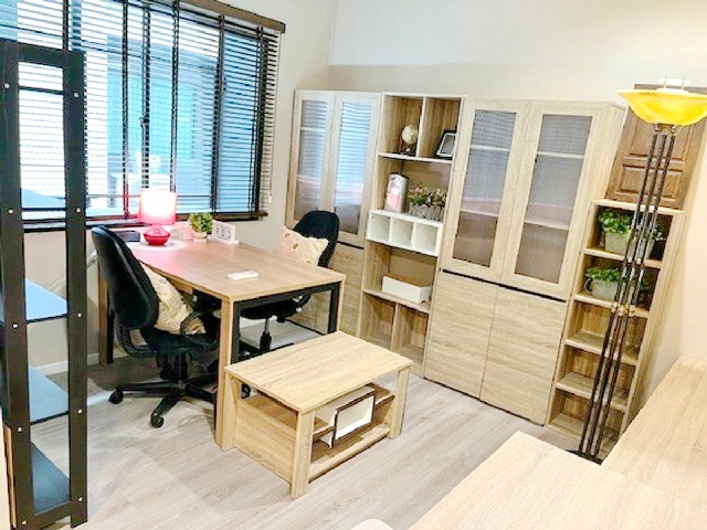 บ้านกลางเมือง MRT ราชภัฏพระนคร 1กม.ให้เช่าทาวน์โฮมหรู 3.5 ชั้น  21 ตร.วา.270 ตร.ม.จัดเต็มเฟอร์ 3 นอน 3 น้ำ  วิภาวดี 60-66