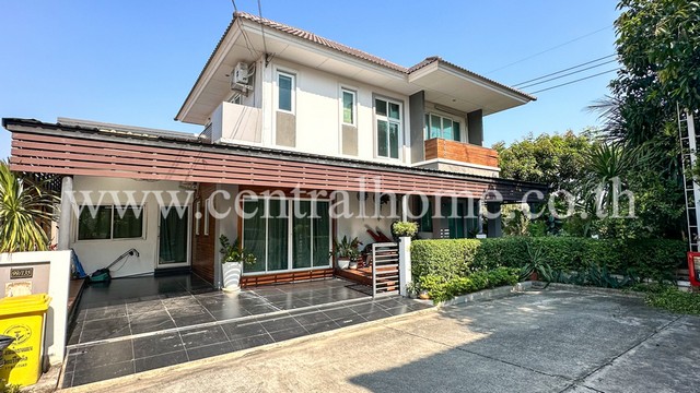 P2 บ้านเดี่ยว สิริกานต์ 3 หลังริม แปลงใหญ่ ต่อเติมเต็ม ถูกสุดในโครงการ