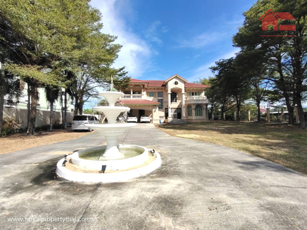 ให้เช่าบ้านเดี่ยว 2ชั้นเนื้อที่ 2ไร่ 650ตร.ม 5ห้องนอน 5ห้องน้ำเฟอร์ครบ ถนนเทพารักษ์ก.ม 12 ใกล้สนามบินสุวรรณภูมิ ราคาเช่า 150,000 บ/ด