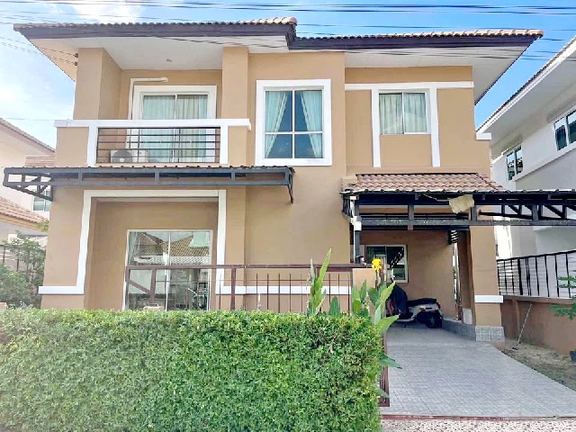 เขตคลองสามวา MRT บางชัน 5.3กม.ตลาดหทัยมิตร 1.2 กม. ให้เช่าบ้านเดี่ยว 2 ชั้น สภาพบ้านใหม่ 185 ตร.ม.45 ตร.วา.3 นอน รร.โชคชัยหทัยราษฏร์ 1.7 กม.