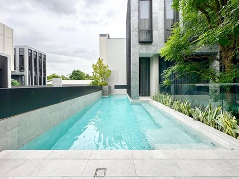 บ้านเดี่ยวหลังใหญ่ 3 ชั้น โครงการใหม่ พร้อมลิฟท์ขึ้นลง โครงการใหม่ บูก้าน พัฒนาการ แสนสิริ พัฒนาการ กรุงเทพมหานคร  