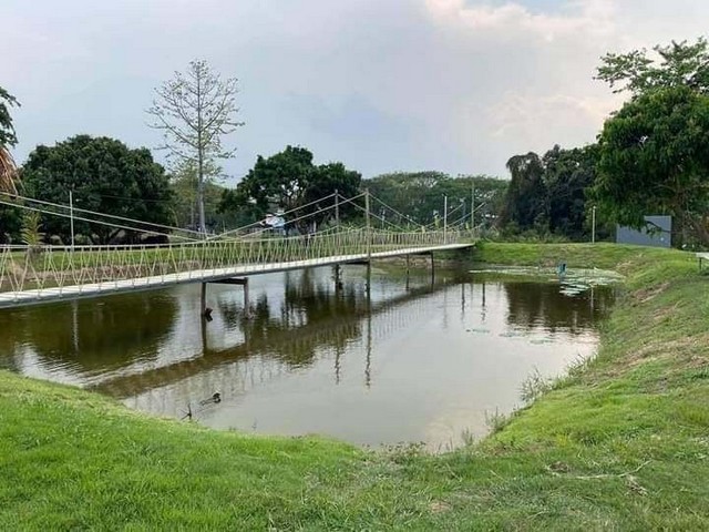 ที่ดินถมแล้ว ใกล้ตลาดน้ำโท้ง สบแม่ข่า หางดง          