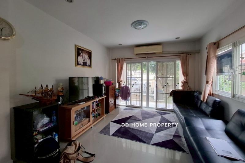 ขายหมู่บ้านคุณาสิริ1 บางบัวทอง-ซอยวัดลาดปลาดุก หลังมุม (DD002085)