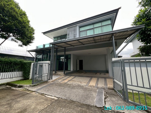 Setthasiri Krungthep Kreetha ให้เช่า บ้านเดี่ยว 2 ชั้น  เศรษฐสิริ กรุงเทพกรีฑา  เนื้อที่ 62 ตรว.