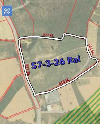 ขายที่ดินบางละมุงชลบุรี เสนอขายที่ดินทำเลดีผัง EEC สีเหลือง 57-3-26 ไร่ (โฉนด 1ใบ)