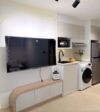 ฮิลล์ปาร์ค1 ลงทุนครั้งเดียว ปล่อยเช่าง่าย ใกล้ มช. 5 นาที  วิวดอย กั้นห้องนอน แบ่งสัดส่วน สะดวก มีระเบียง