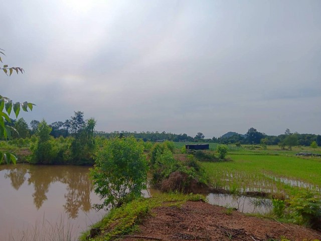 ขายที่ดินพร้อมสิ่งปลูกสร้าง ขนาด 13-3-88 ไร่   ต.เขาไม้แก้ว อ.กบินทร์บุรี จ.ปราจีนบุรี แปลงสวยติดถนนคอนกรีต