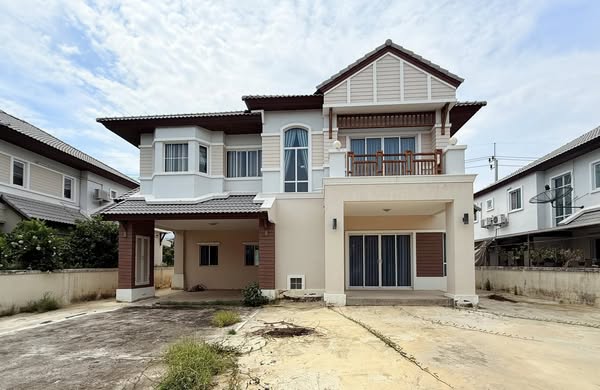 ขาย/ให้เช่า บ้านเดี่ยวหลังใหญ่ หมู่บ้านชวนชื่น พระราม 2ทำเลดี ใกล้ทางด่วน