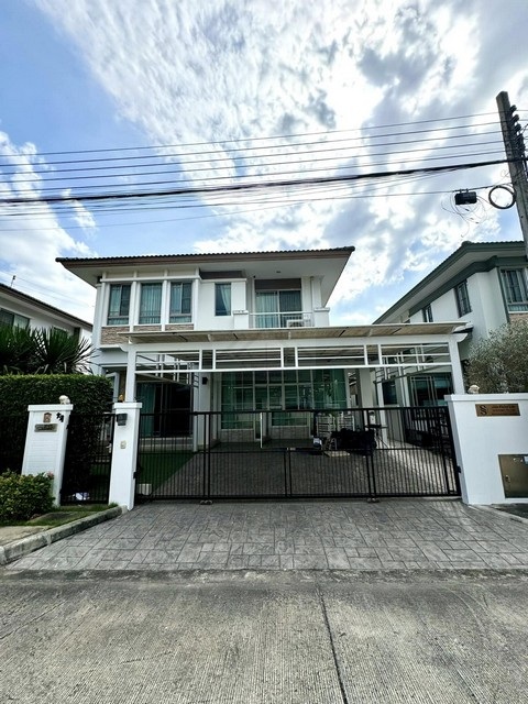 ให้เช่าบ้านเดี่ยว 2 ชั้น 56 ตรว. 4นอน มัณฑนา เลค วัชรพล ฝั่งทะเลสาบ เข้าได้ทั้งฝั่งสายไหม56 และสุขาภิบาล5 ใกล้โรงเรียนสารสาสน์วิเทศสายไหม