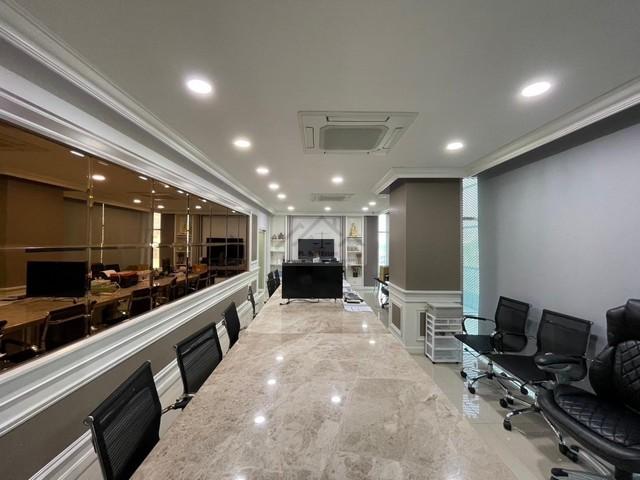 P961 ให้เช่า ขาย อาคารสำนักงาน 4 ชั้น 2 คูหา โครงการ H cape1 เอชเคป 1 สุขาภิบาล 2  ประเวศ ตกแต่งสวย ใกล้สนามบินสุวรรณภูมิ ** จดทะเบียนได้