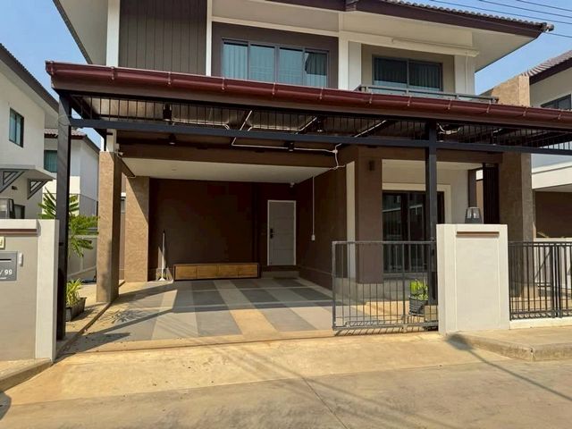 ขายเพียง 5.5 ล้าน 53.2 ตรว. 4 นอน 4 น้ำ #กาญจน์กนก12 #ไชยสถาน #สารภี บ้านหลังใหญ่ 2 ชั้น #เฟอรนิเจอร์ครบ บนทำเลศักยภาพ เดินทางสะดวก