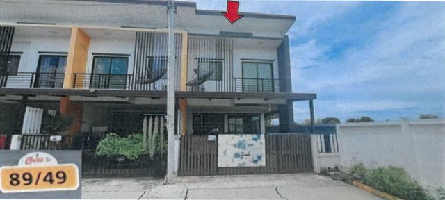 ขายทาวน์เฮ้าส์หมู่บ้านสุขปิติวิว ถนนมิตรภาพ ตำบลสำนักบก อำเภอเมืองชลบุรี จังหวัดชลบุรี