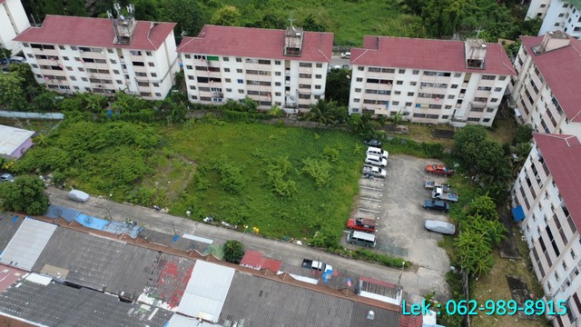 ขายที่ดินเปล่า เนื้อที่ 486  ตรว. ทำเลดีมาก ในหมู่บ้าน เสริมสุขนคร อ.ปากเกร็ด