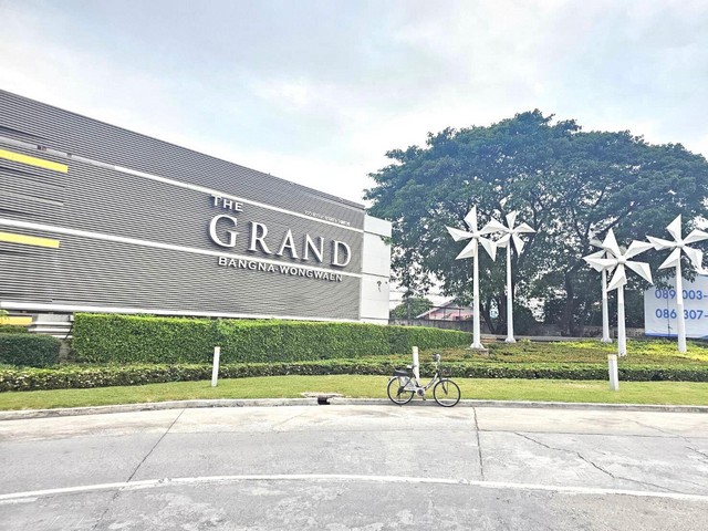 ขายบ้านเดี่ยว The Grand บางนา-วงแหวน เป็นบ้านใหม่ไม่เคยเข้าอยู่ 