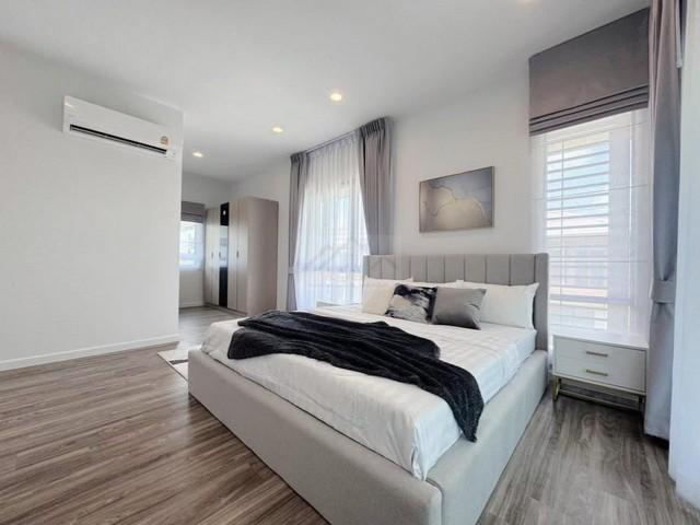 P966 ให้เช่า บ้านเดี่ยว บุราสิริ กรุงเทพกรีฑา Burasiri Krungthepkreetha ตกแต่งครบ พร้อมเข้าอยู่ ใกล้ นานาชาติ Brighton ซอยประชาร่วมใจ