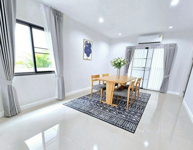 ให้เช่าบ้านเดี่ยว 2 ชั้น พร้อมเข้าอยู่ โครงการ กาญจน์กนก12 สารภี