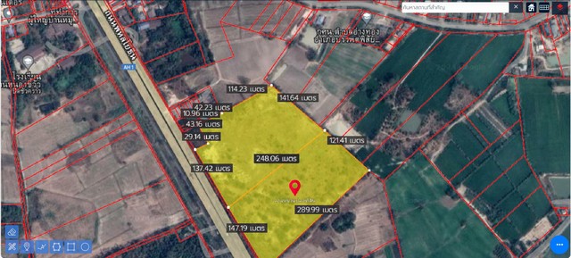 ที่ดินแปลงใหญ่ ถมแล้ว 43-0-48.8 ไร่ ราคาดี ติดถนนสายเอเชีย เส้นหลัก นครสวรรค์   ZK510  