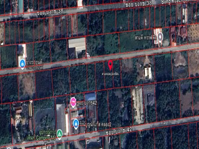 ขายต่ำกว่าราคาตลาด! ที่ดินเปล่า ใกล้ห้างฟิวเจอร์พาร์ค รังสิต 200 ตารางวา เหมาะปลูกบ้าน อยู่อาศัย หรือทำกิจการขนาดเล็ก