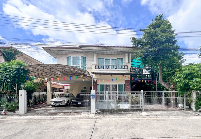 ศุภาลัย วิลล์ ศรีสมาน-ปทุมธานี(สายใน)  หลังมุมติดสวน