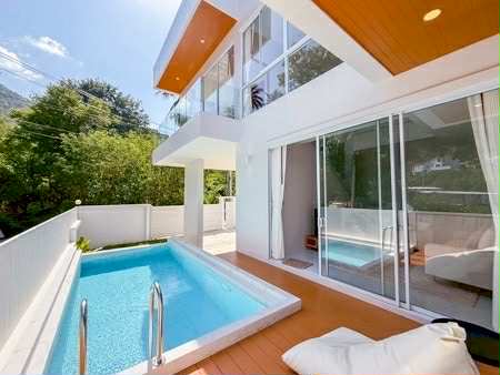 วิลล่าหรู่ว่างให้เช่า พร้อมสระว่ายน้ำ 2ชั้น เฟอร์นิเจอร์ครบ 3นอน 3น้ำ ทำเลดี ใกล้หาดเฉวง ต.บ่อผุด อ.เกาะสมุย จ.สุราษฏร์ฯ