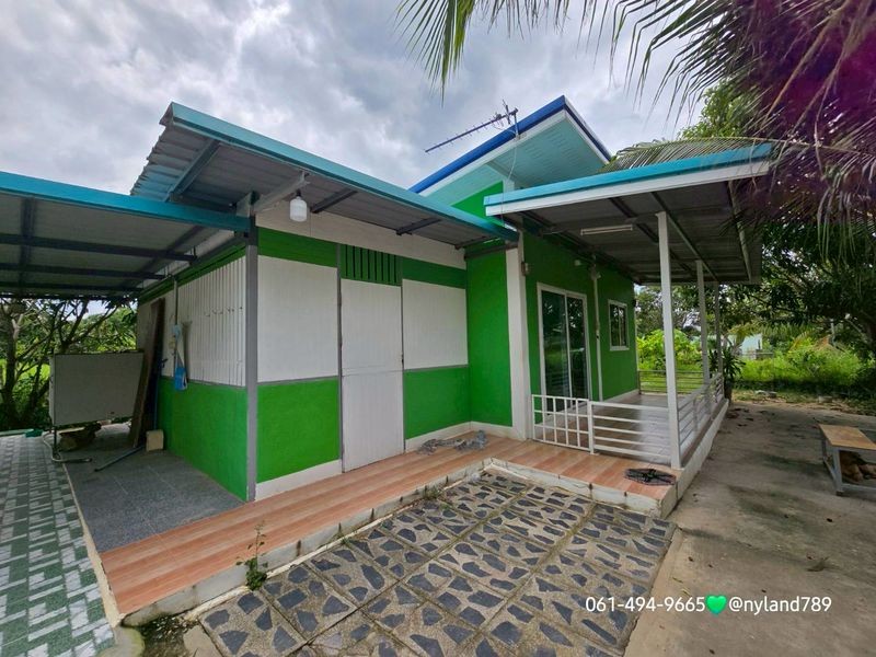 ขายบ้านสวน 200 ตรว อยู่เขตเทศบาล ต.พิกุลออก อ.บ้านนา จ.นครนายก ที่ถมแล้วทั้งผืน ในสวนมีพืชผักสวนครัวให้ผลผลผลิตแล้ว