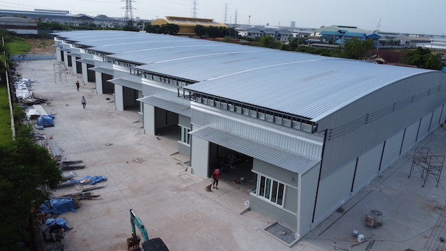 BST906 คลังสินค้า/โกดังให้เช่า – Fuchern Property II Type D ขนาดพื้นที่ใช้สอยประมาณ 460 ตร.ม. บางน้ำจืด  สมุทรสาคร