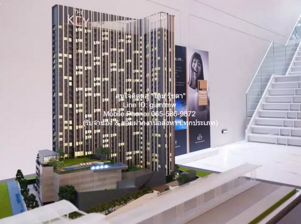 Condo. The Key MRT Phetkasem 48 28SQ.METER 1BEDROOM1BR ใกล้กับ ติดสถานีรถไฟฟ้า MRT Phetkasem 48 โครตคุ้ม