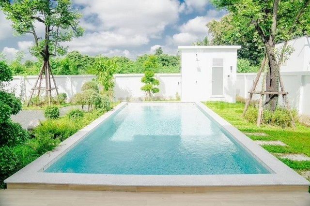 พูลวิลล่าสร้างใหม่ 2 ชั้น สไตล์ยี่ปุ่น ตกแต่งสวย ป่าแดด 