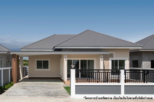 บ้านเดียวสไตล์โมเดิร์นพนัสนิคม บ้านเดี่ยวสไตล์โมเดิร์น  ใกล้ถนน331บนเนื้อที่ 78   ตรว. 3 ห้องนอน 2 ห้องน้ำ 1 ห้องครัว 