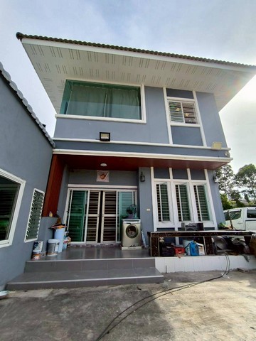 ขายบ้านเดี่ยว2ชั้น 96.7 วา พร้อมโต๊ะสนุ๊ก ทำเลดีแถววัดบ้านขอม อ.เมือง จ.สมุทรสาคร  ZW576 