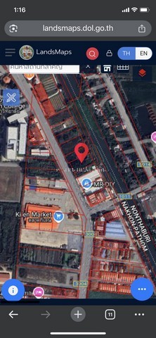 ขายที่ดิน399.7 ตร.ว.ติดถนน4เลนด้านหลังติดคลองนราภิรมย์ย่านนครปฐมศาลายาพุทธมณฑล