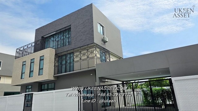 ให้เช่าบ้านเดี่ยว 3 ชั้นอมตะนครพร้อมสระว่ายน้ำส่วนตัว เช่า 70,000 บาท/เดือน ขาย 35 ล้าน ทำเลศักยภาพสูง